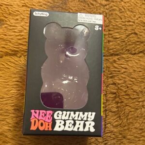 Purple needoh Gummy Bear Toy nib